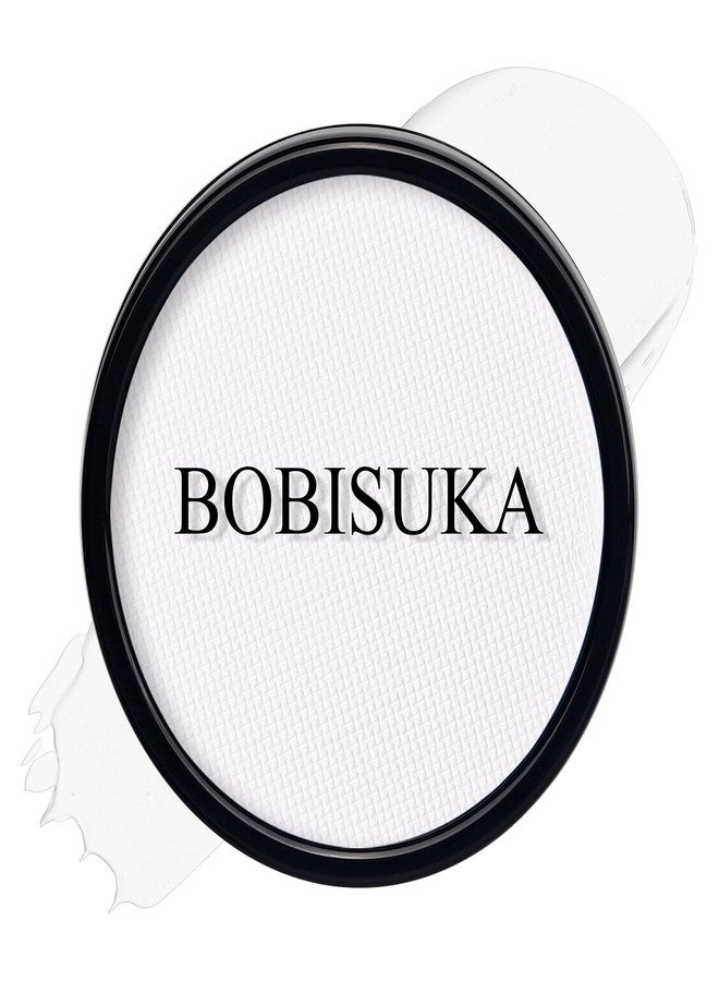 BOBISUKA Clown White Face Body Paint, Water-Based Face Painting Kit & Body Paints for Kids Adults Party, Facepaint for Halloween Goth Skeleton Mime Ghost SFX Makeup, Costume Cosplay Theater & Stage - Image 1